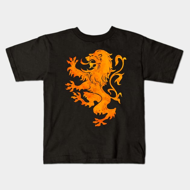 Rampant Kids T-Shirt by Narwen